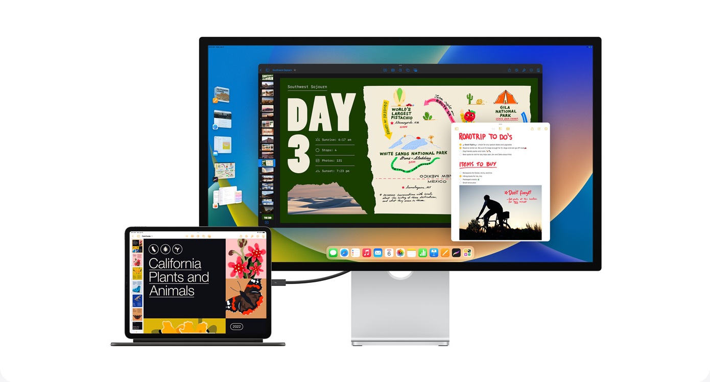 Stage Manager (fot. Apple)