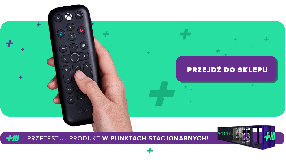 Pilot na podczerwień 8BitDo Xbox Media Remote Black Edition
