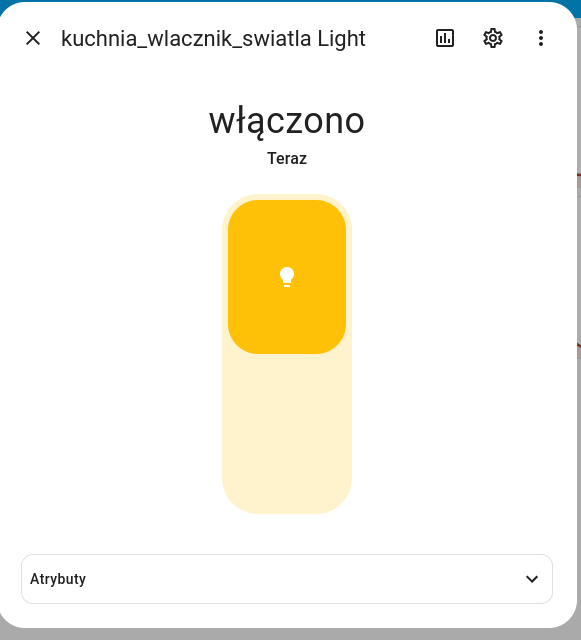 Sterowanie ściennym przełącznikiem światła w Home Assistant